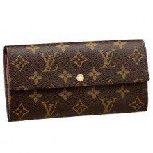 Carteira LV Monogram  Botão